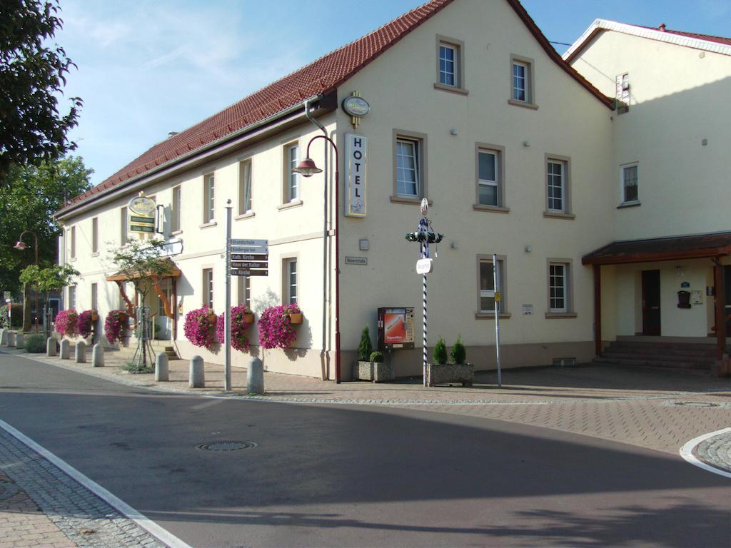 Garni Zum Adler Hotel Gensingen Buitenkant foto